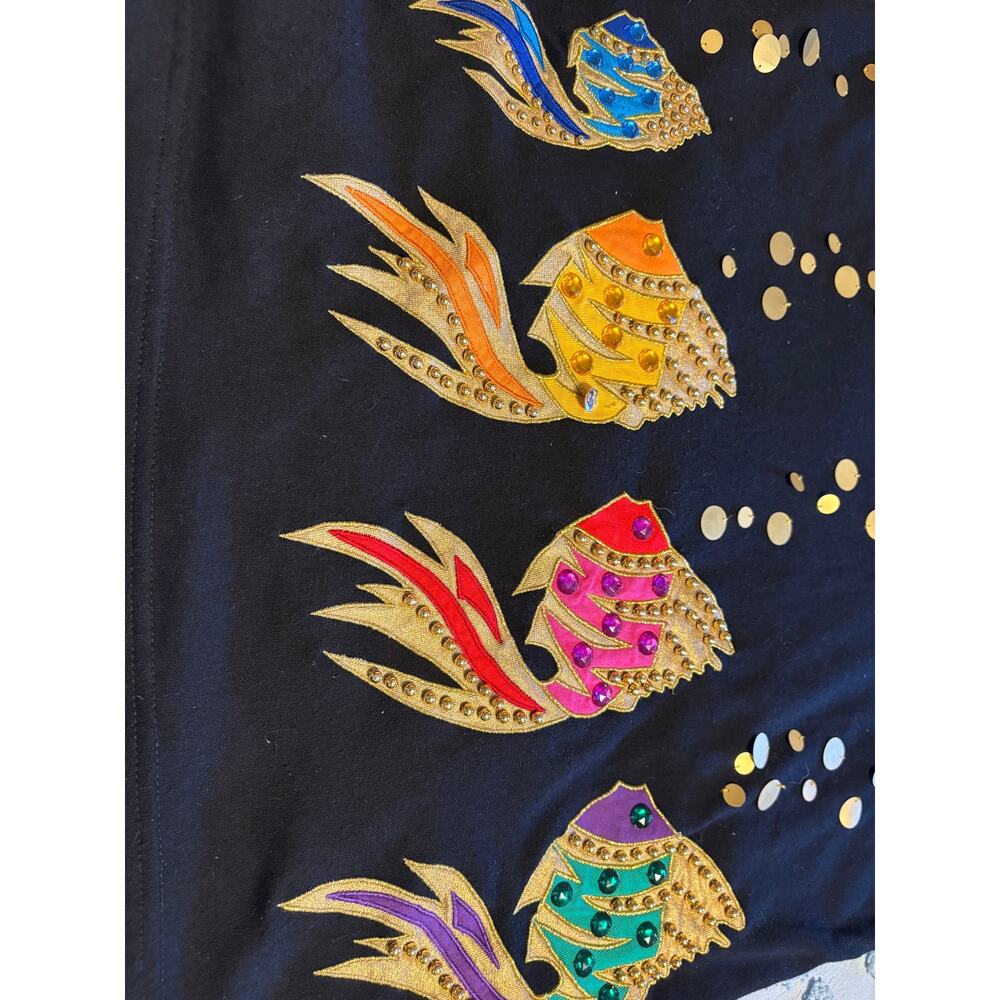 Vintage Beaded Top by Victoria Harbour Medium - Picture 2 of 4